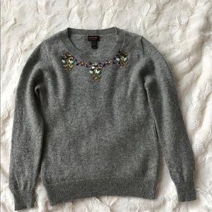 Crewcuts cashmere girls sweater SZ 6-7